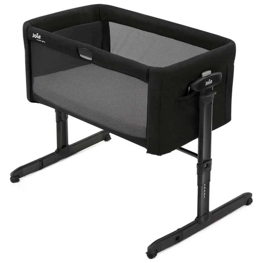 Roomie Glide Bedside Crib - Shale