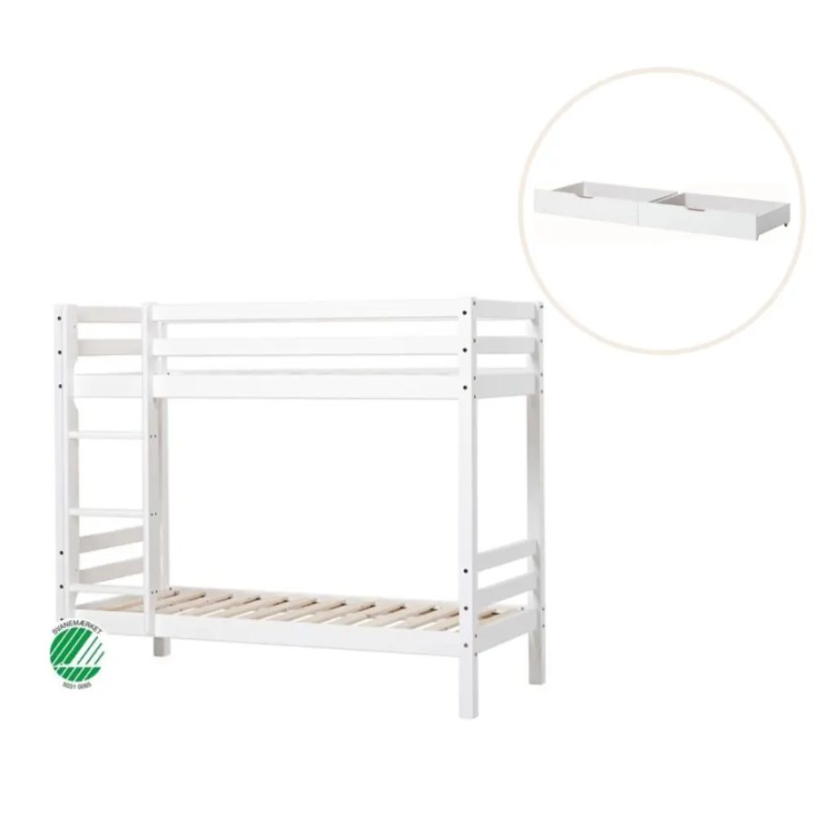 ECO Dream våningssäng, med lådsats