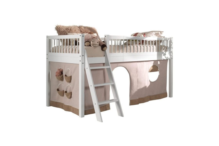 Säng med textil set mellansovare Forrest