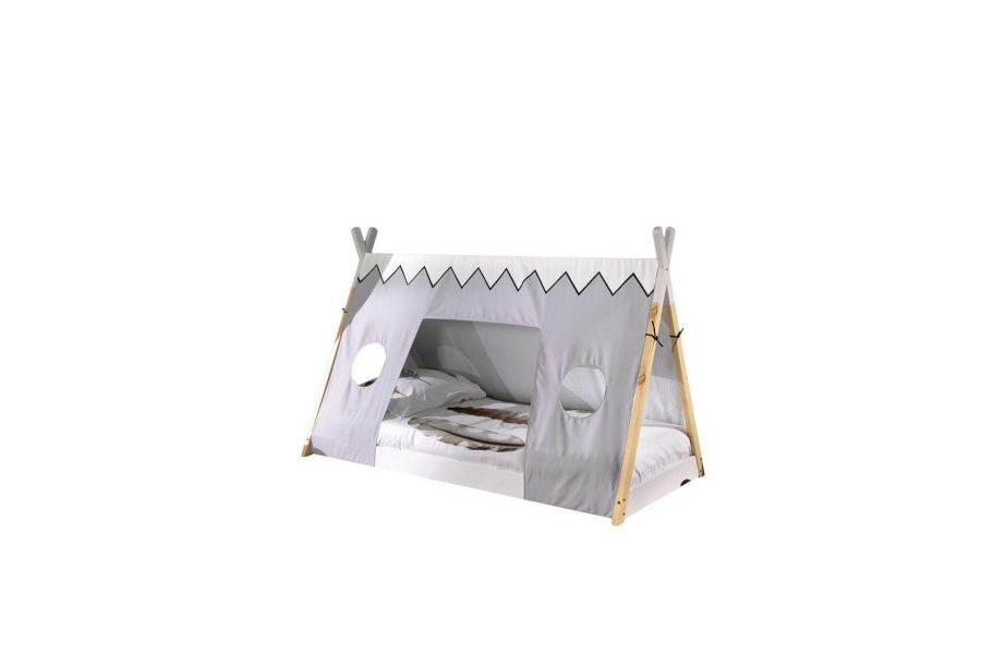 Säng med Textil Tipi utan ben
