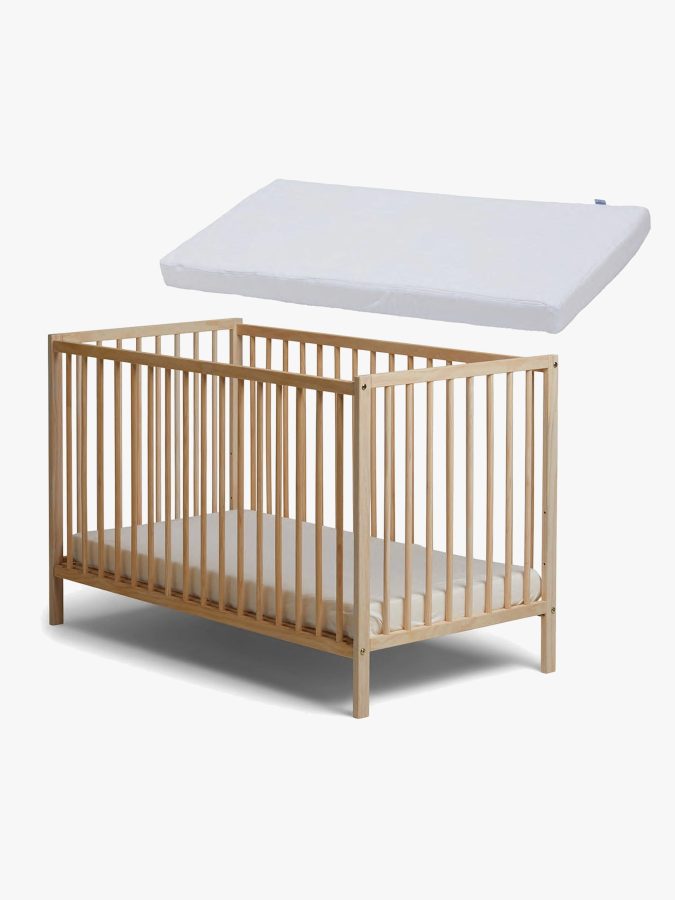 SIGNE Heaven Spjälsäng med BabyMatex madrass Soft Plus