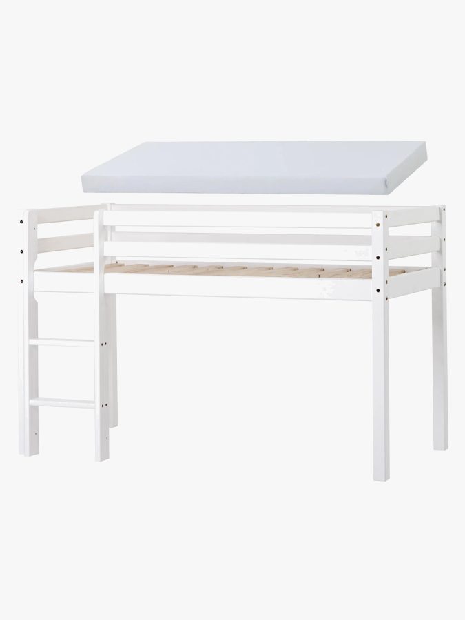 ECO Dream Halvhög Loftsäng med Skummadrass 70x160